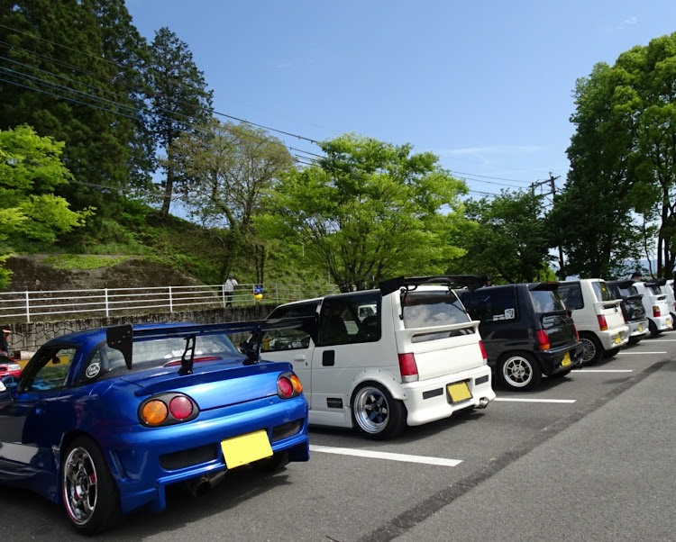 アルトワークスの九州Kカーミーティング・FRワークス・あまぎ水の文化村・軽カー・ハヤシレーシングに関するカスタム事例の投稿画像7枚目