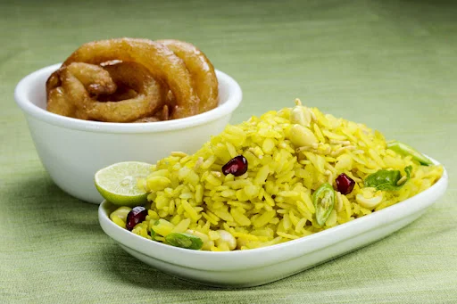 Jalebi Poha From Mum's Kitchen."