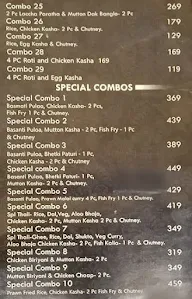 Kolkata Heshel menu 2