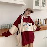 Áo Sweater Polo Tay Dài Dáng Rộng In Hình Gấu Kiểu Retro Nhật Bản Thời Trang Cho Nữ Lzd1898 2022