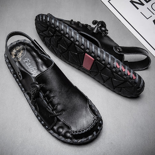 Title 7, Handmade Sandals Mens Shoes Outdoor Casual Bea...