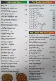 P.K. Biryani House menu 1