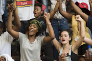 Tuks students protest over the increase of tuition fees on October 22, 2015 in Pretoria, South Africa. File photo.