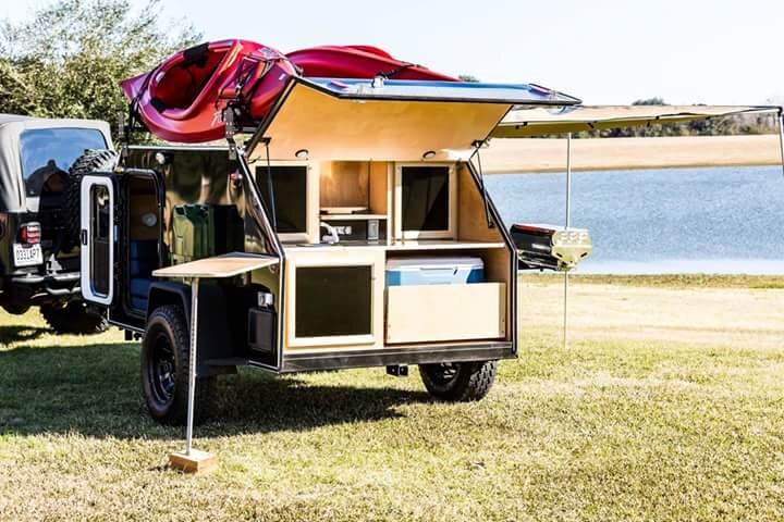 highly customizable build teardrop trailer