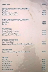 O'Zen Restaurant Cafe menu 1