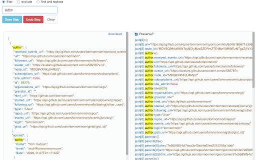 JSON Manipulator - JSON to CSV converter