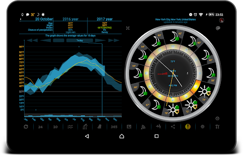 eWeather HD - weather, hurricanes, alerts, radar Screenshot