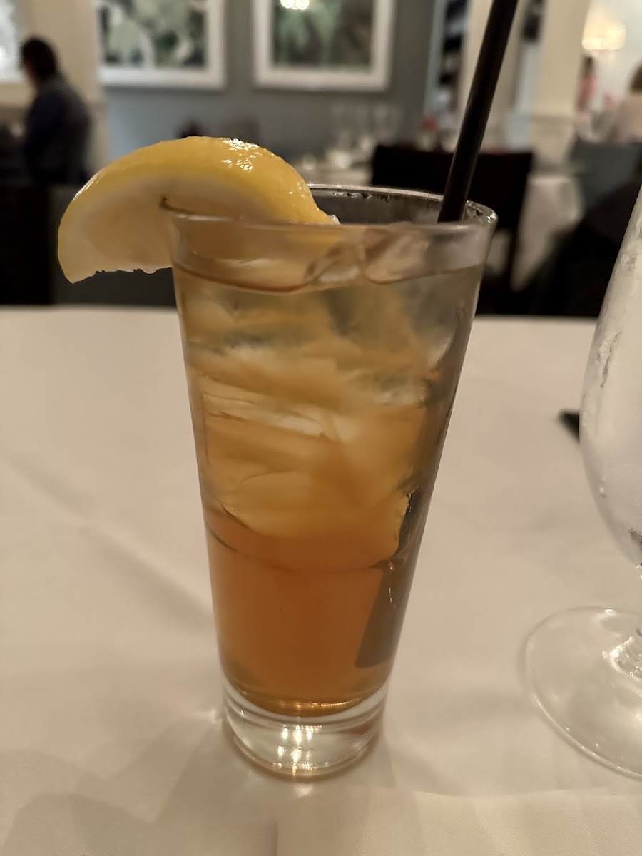 Sweet tea vodka + lemonade