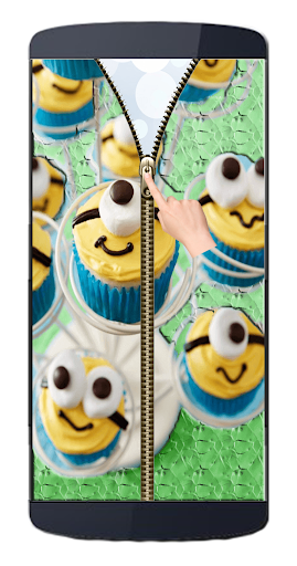 MiniCake Zipper Screen Lock