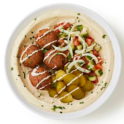 Falafel On Hummus