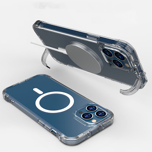 Title 3, Invisible Bracket Mobile Phone Case Transparent...