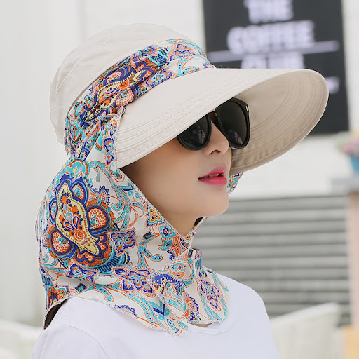 Title 6, Summer Sun Hat For Outdoor Cycling, Big Edge To...