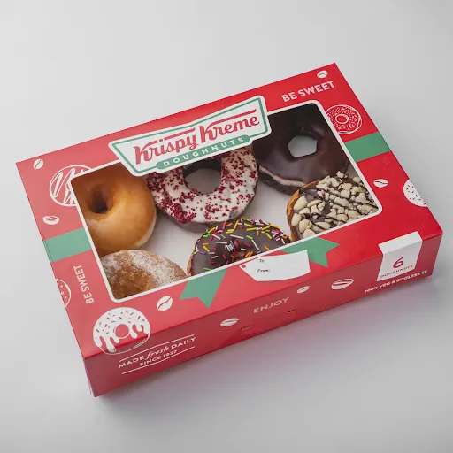 6 Doughnut Box Combo