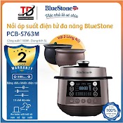 Nồi Áp Suất Điện Bluestone Pcb - 5763M, 1100W - 5 Lít, Bảo Hành Chính Hãng 2 Năm