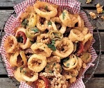 Spicy and Greasy Rhode Island Calamari Recipe | Epicurious.com was pinched from <a href="http://www.epicurious.com/recipes/food/views/Spicy-and-Greasy-Rhode-Island-Calamari-51237100" target="_blank">www.epicurious.com.</a>