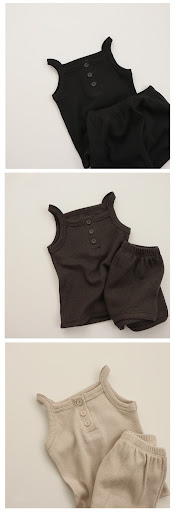 Title 4, Baby Summer Sleeveless Camisole Briefs Lightwei...