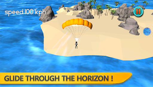 Stickman Parachute 3D Skydiving