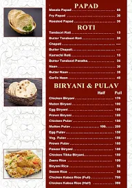 Zam Zam Cateres & Family Restaurant menu 5