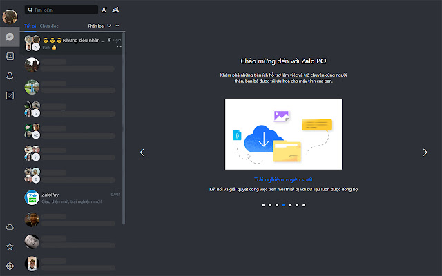 DarkMode for Zalo chrome extension