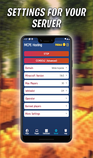 Mcpe server maker