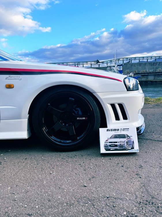 スカイラインのECR33・スカイラインクーペ・ツーリング・小樽・バイナルグラフィックに関するカスタム事例の投稿画像4枚目