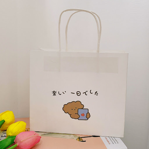 Title 2, Cute Ins Exquisite Korean Style Cartoon Paper T...