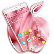 Pink Apple Bubble X Phone Theme  Icon