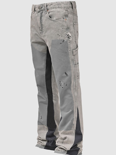 Title 9, Mens Elastic Patch Denim Laminated Bell-bottom...