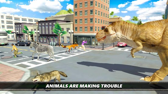 Dinosaur Simulation 2017- Dino City Hunting (Mod Money)