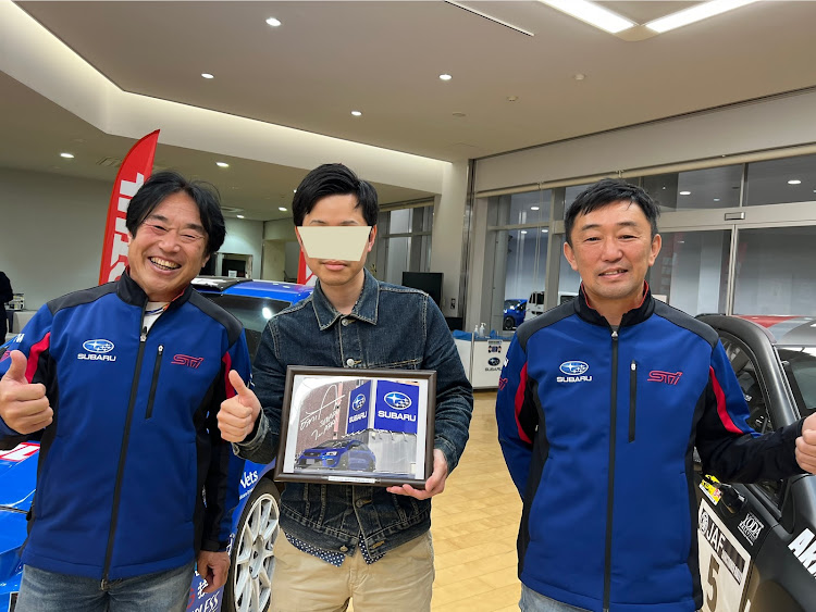WRX STIの新井敏弘・鎌田卓麻・インディージョーンズ・10ヶ月待ってやっと届いたRA-Rのミニカー・あたり前田のクラッカーに関するカスタム事例の投稿画像1枚目