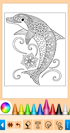 Coloring game for girls and women screenshots 10