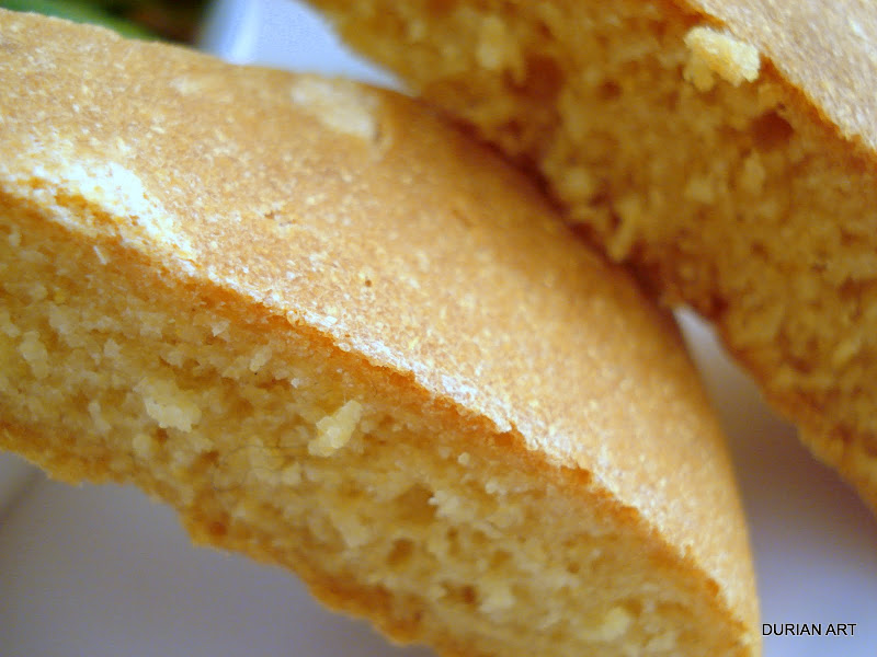 Galette au maïs, grits-in bread 