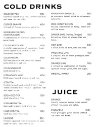 Dyu Art Cafe menu 3