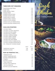 Singh Dhaba & Chat menu 1