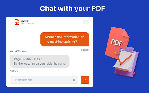 Chatgpt PDF | Fråga din pdf