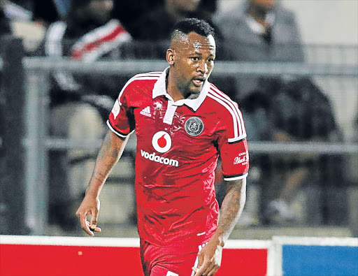 THINGS LOOKING UP: Orlando Pirates midfielder Mpho Makola has finally caught the eye of Bafana Bafana coach Shakes Mashaba.