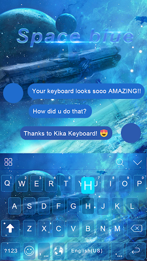 Space Blue for ikeyboard theme