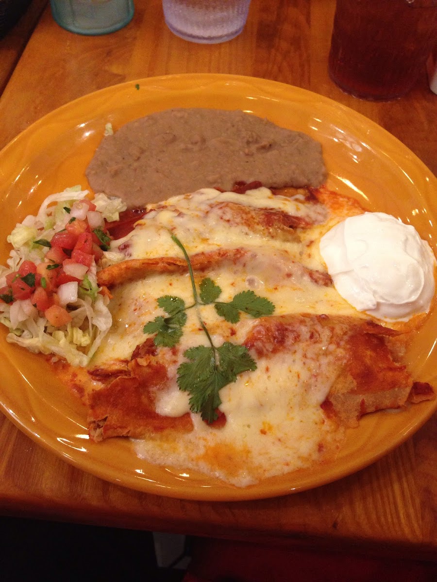 Trio enchiladas