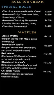 Chilled Affair menu 2