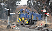 A Transnet Freight Rail goods train slogs uphill near Magaliesburg in North West. File photo.