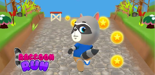 Raccoon Fun Run: Running Games