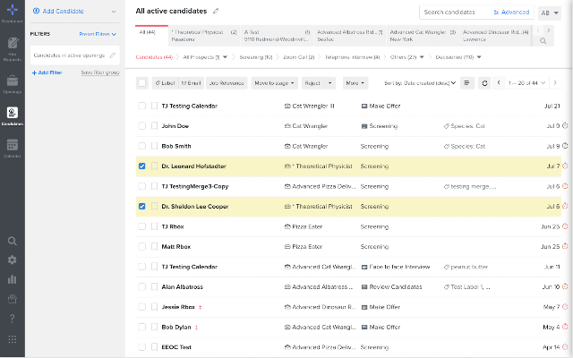 Trakstar Hire feature detail — HR & legal app on the Google Workspace Marketplace