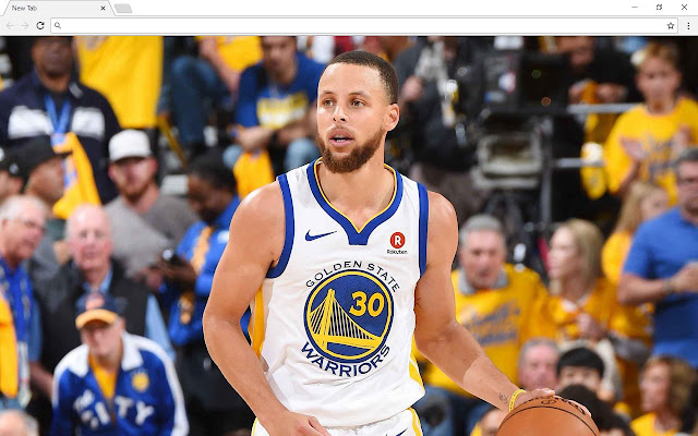 Stephen Curry NBA Uusi Tab Sivu