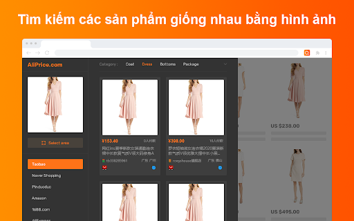 Tìm kiếm trên Taobao bằng hình ảnh