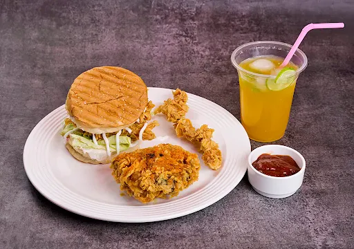 Super Chicken Burger Combo