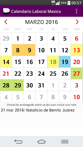 免費下載生產應用APP|Calendario 2016 México app開箱文|APP開箱王