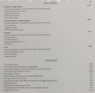 Oriental Blossom - James Hotel menu 3