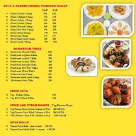HCS Tandoori Bites Soya Chaap And Momos menu 1