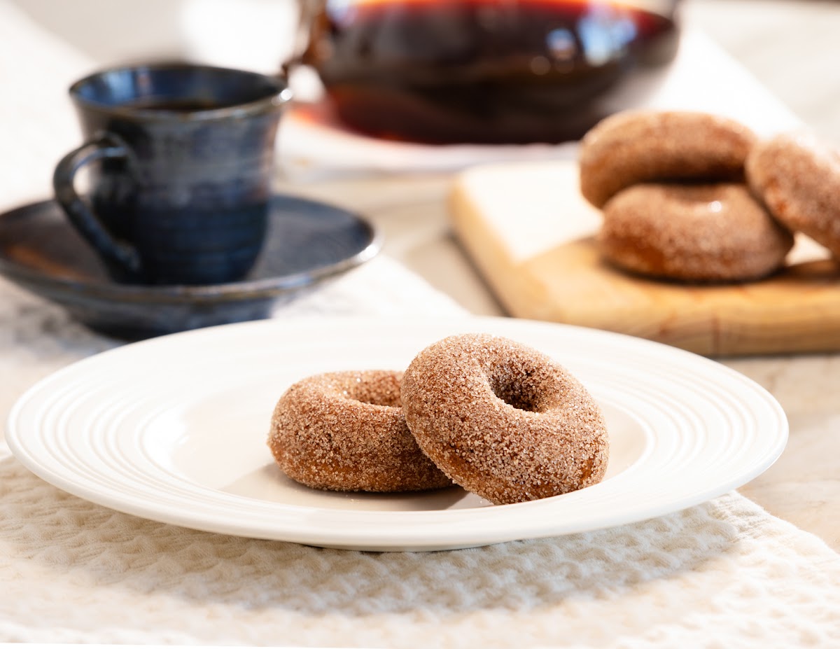 Apple cider donuts.