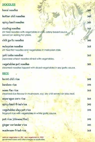 Facing East menu 7